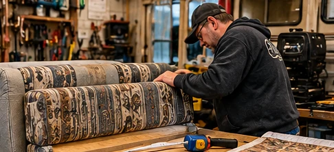 Illustrative example of custom repair fitting and restoration parts